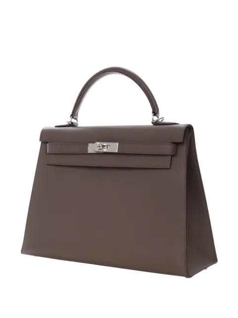 2013 Epsom Kelly II Sellier 32 satchel by HERMES 