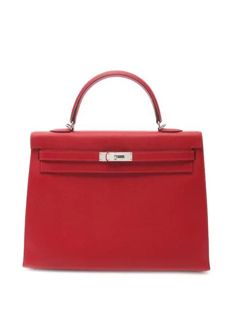 2013 Epsom Kelly II Sellier 35 handbag by HERMES 