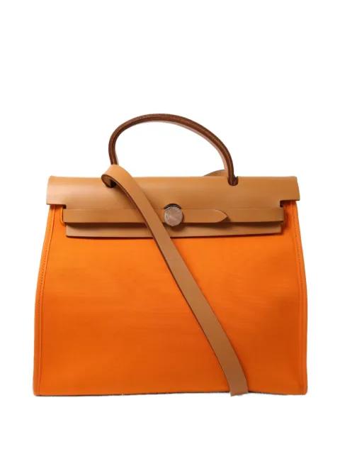 2013 PM Herbag 2 Way canvas tote bag by HERMES 