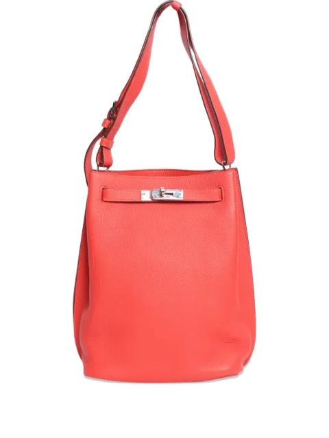 2014 So Kelly leather shoulder bag by HERMES 