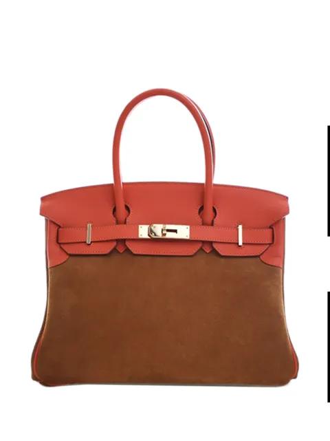 2014 Swift and Suede Grizzly Touch Birkin Retourne 30 handbag by HERMES 2014 Swift and Suede Grizzly Touch Birkin Retourne 30 handbag by HERMES