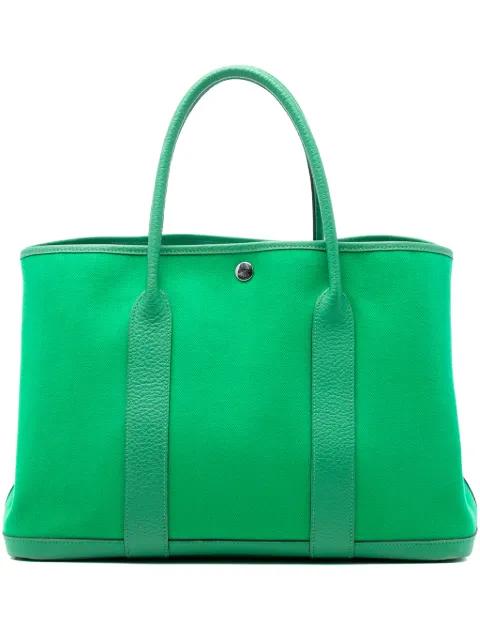 2014 Toile and Negonda Garden Party 36 tote bag by HERMES 