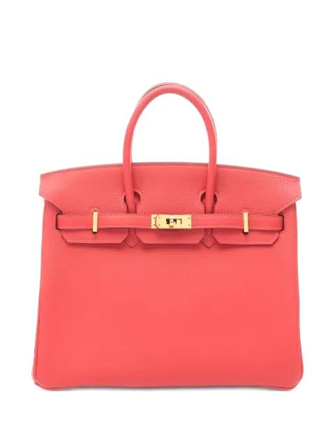 2015 Birkin 25 grained leather tote bag by HERMES 