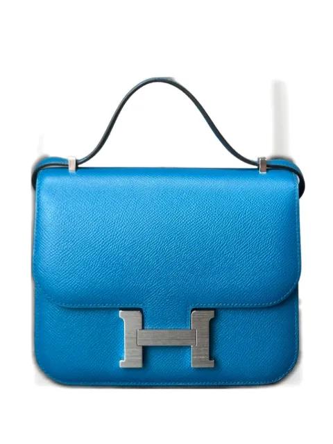 2015 Constance 18 Epsom palladium-hardware cross body bag by HERMES 2015 Constance 18 Epsom palladium-hardware cross body bag by HERMES