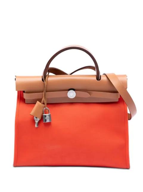 2016 Toile Herbag Zip 31 satchel by HERMES 