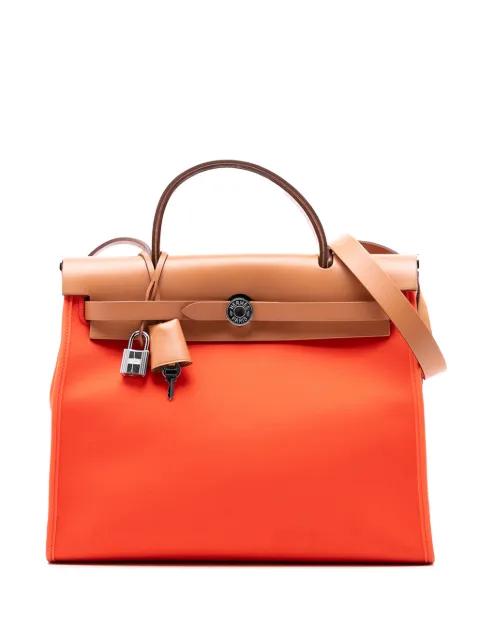 2016 Toile Herbag Zip 31 satchel by HERMES 