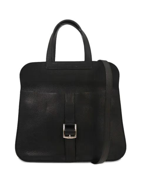 2017 31 Taurillon Clemence Halzan buckle strap tote bag by HERMES 