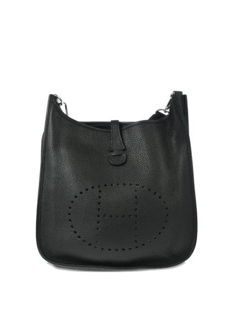 2017 PM Evelyne pebbled-grain shoulder bag by HERMES 