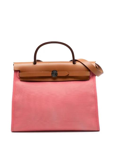 2017 Toile Herbag Zip 31 satchel by HERMES 