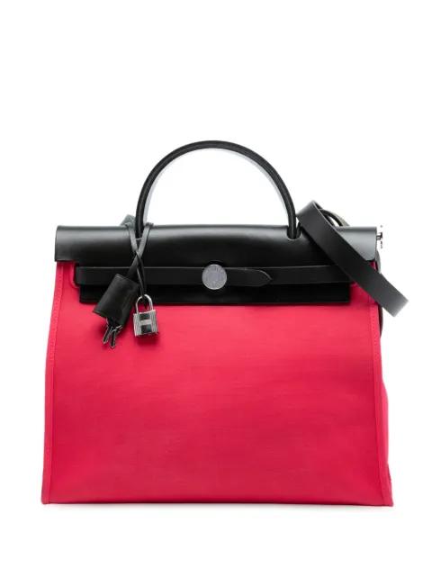 2017 Toile Herbag Zip 31 satchel by HERMES 