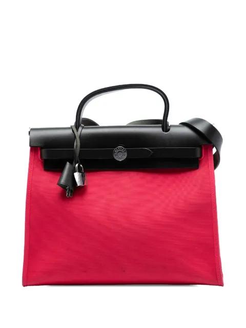 2017 Toile Herbag Zip 31 satchel by HERMES 