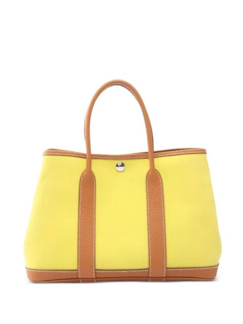 2017 leather garden party tote bag by HERMES 