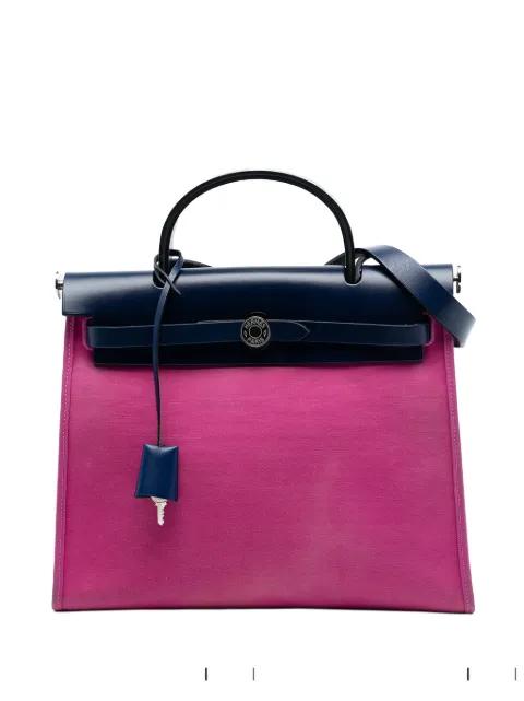 2018 Toile Herbag Zip 31 satchel by HERMES 