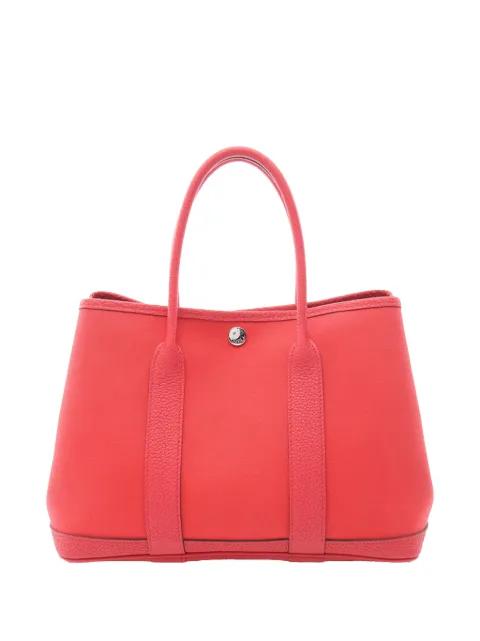2018 Toile and Negonda Garden Party 30 tote bag by HERMES 