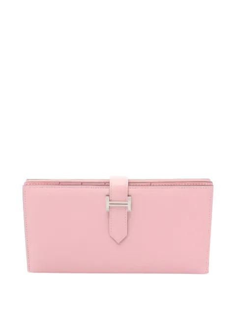 2019 Bearn Soufflé Rose Sakura bi-fold wallet by HERMES 