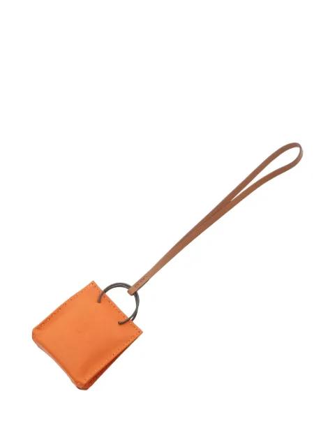 2019 leather bag charm by HERMES 
