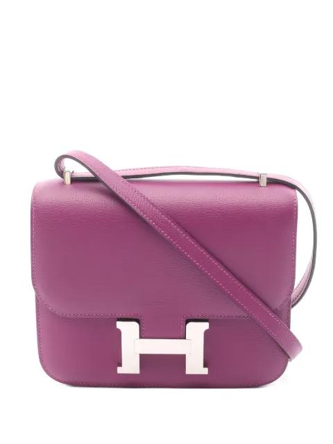 2019 mini 3 Constance silver-hardware shoulder bag by HERMES 