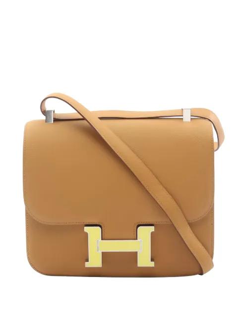 2020 Constance pebble-grain shoulder bag by HERMES 