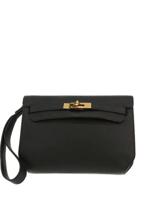 2020 Kelly Dépêches flap wrist-strap clutch bag by HERMES 