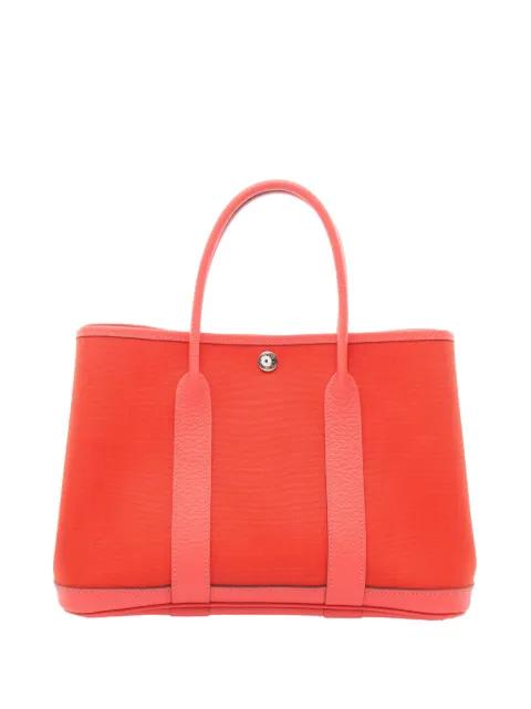 2020 Toile and Negonda Garden Party 30 satchel by HERMES 