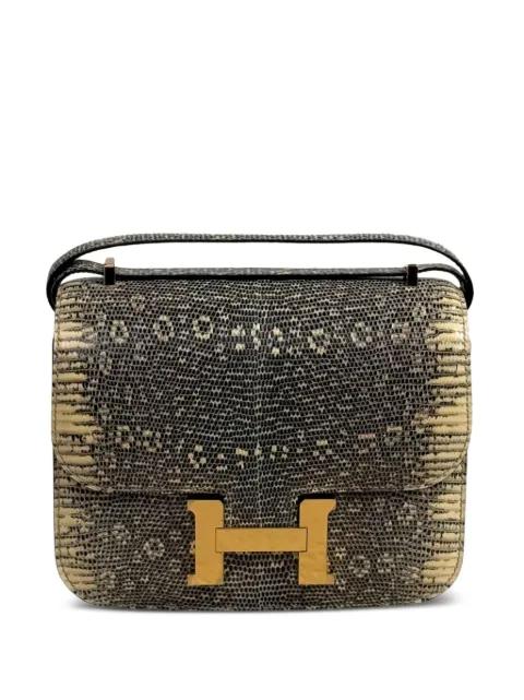 2021 18 Constance lizard shoulder bag by HERMES 