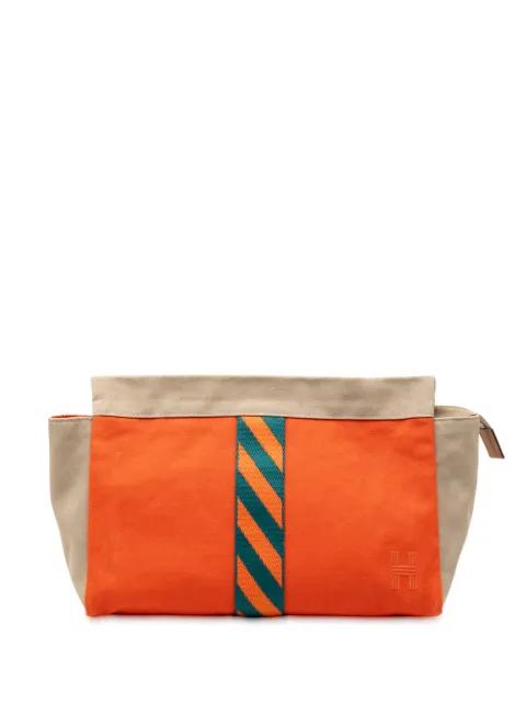 2021-2024 Canvas Jimetou Jumping Case clutch bag by HERMES 