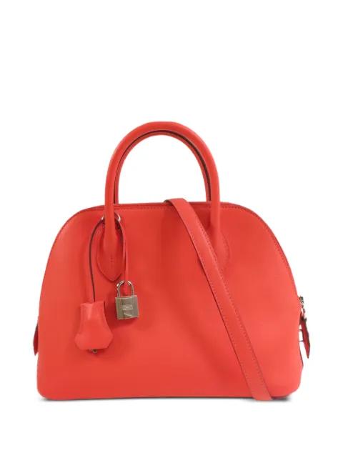 2021 Bolide leather tote bag by HERMES 