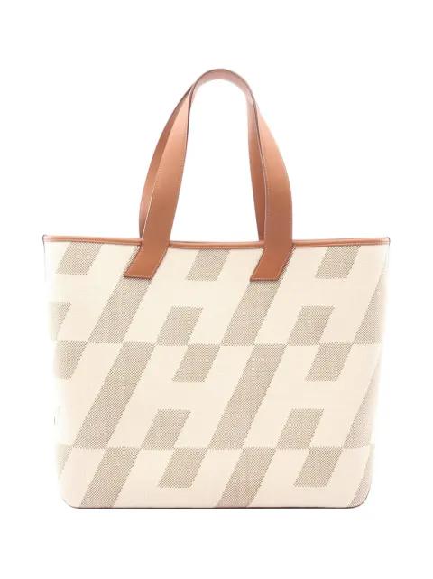 2021 Canvas H GM tote bag by HERMES 