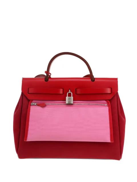 2021 Herbag removable-strap handbag by HERMES 