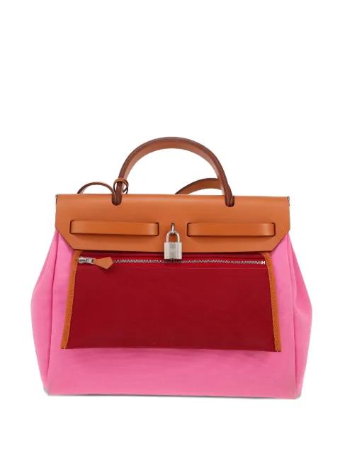 2021 Herbag removable-strap handbag by HERMES 