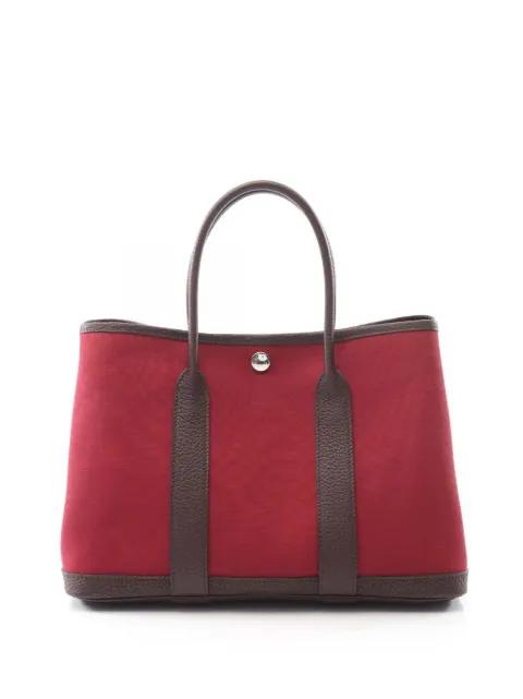 2021 Toile and Negonda Garden Party 30 tote bag by HERMES 