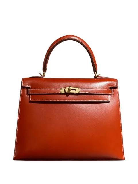 2022 Kelly Sellier leather tote bag by HERMES 
