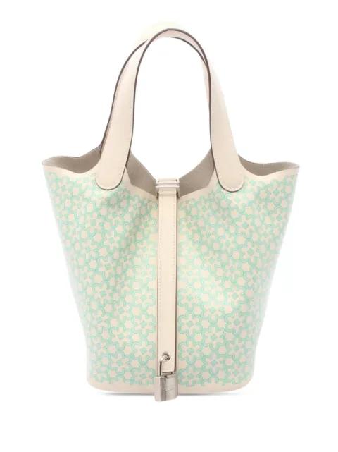 2022 Swift Lucky Daisy Picotin Lock 18 handbag by HERMES 