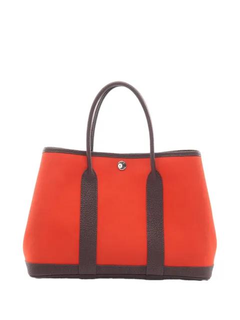 2022 Toile and Negonda Garden Party 30 tote bag by HERMES 