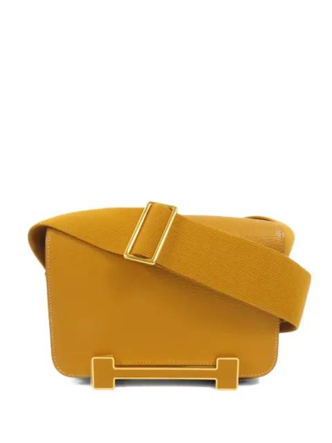 2023 Geta Chèvre-leather shoulder bag by HERMES 
