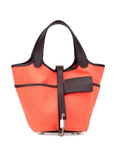 2023 Toile Goeland and Swift Cargo Picotin Lock 18 handbag by HERMES 