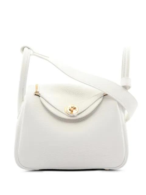 2023 mini Lindy Clemence-leather tote bag by HERMES 