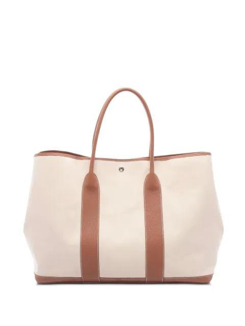 2024 Grand Chevron Negonda Garden Party tote bag by HERMES 