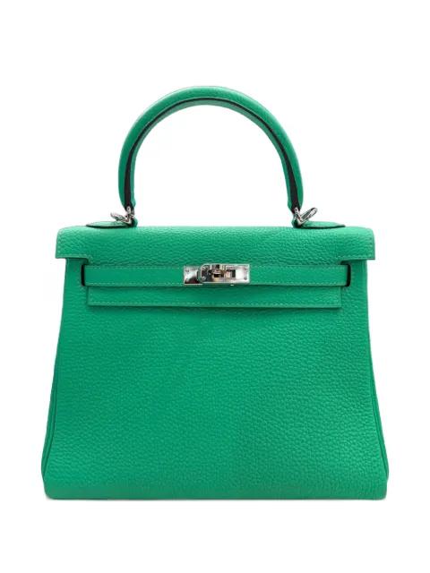 2024 Kelly 25 Retourne Togo palladium-hardware handbag by HERMES 