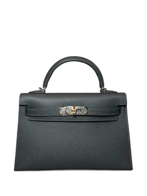 2025 20 mini Kelly Sellier tote bag by HERMES 