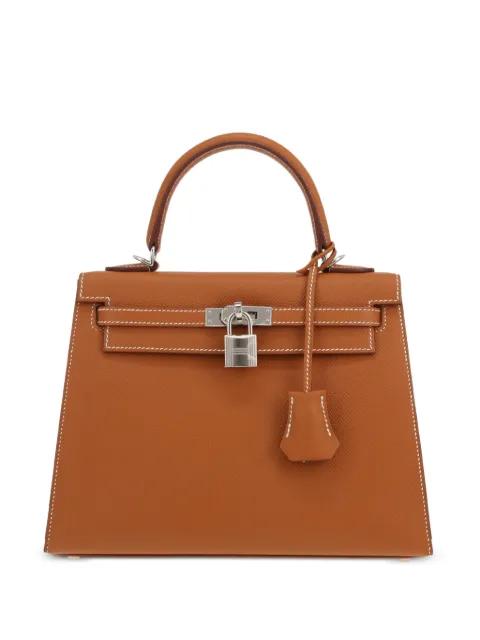 2025 25 Kelly two-way leather handbag by HERMES 