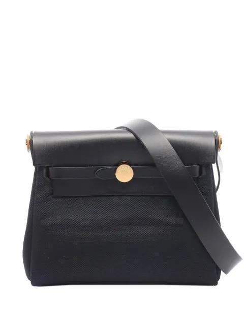 2025 Military Toile and Vache Hunter Herbag Zip 20 crossbody bag by HERMES 