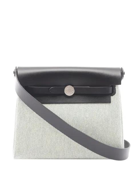 2025 Military Toile and Vache Hunter Herbag Zip 20 crossbody bag by HERMES 