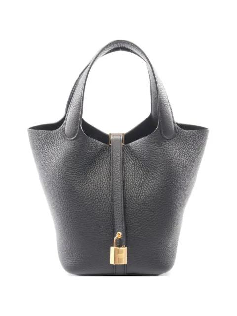 2025 PM Picotin Lock Taurillon Clemence-leather tote bag by HERMES 