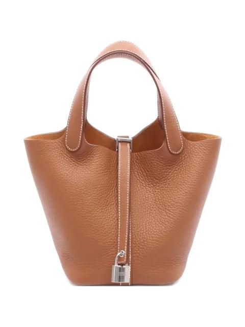 2025 Picotin Lock PM leather handbag by HERMES 