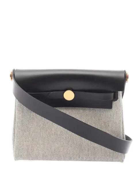 2025 Toile and Vache Mini Herbag Zip crossbody bag by HERMES 