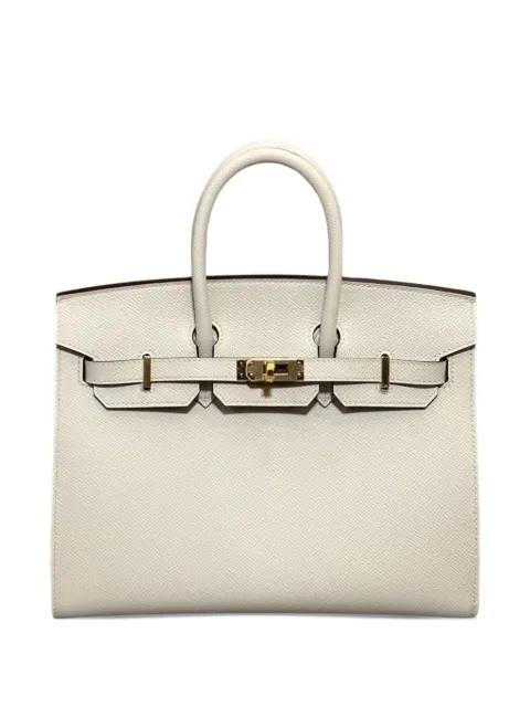 2025 craie Birkin 25 Togo gold hardware handbag by HERMES 
