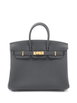2026 Birkin 25 Togo leather handbag by HERMES 