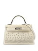 2026 mini Kelly II Clouté studded tote bag by HERMES 