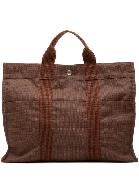 20th Century Canvas Herline MM tote bag by HERMES 
